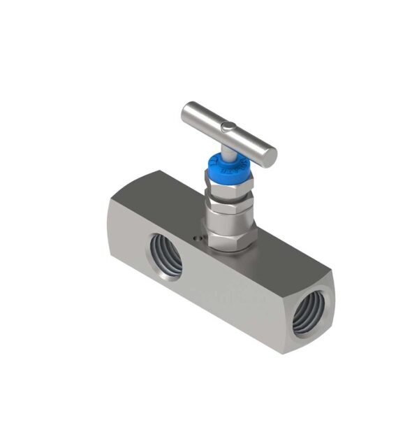 V72 - BAR STOCK NEEDLE VALVES MULTIPORT FEMALExFEMALE THREADED