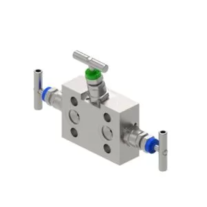 M331 - MANIFOLD 180° 3 VLV MONTAGGIO DIRETTO FLANGIATO/FLANGIATO